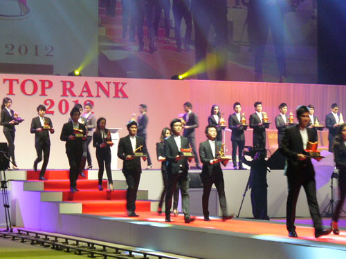 TOP RANK 2012