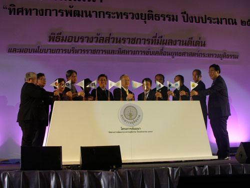 ทิศทางการพัฒนากระทรวงยุติธรรม